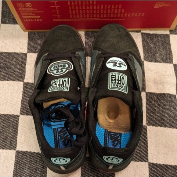 Vans EVDNT UltimateWaffle Women 8 Black Blue suede black Mar 112025 - Picture 4 of 9